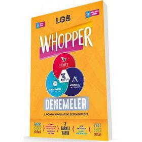 Lgs Whopper 3'lü Denemeler - Limit Yayınları