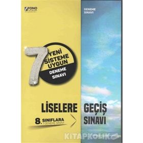 LGS Yeni Sisteme Uygun 7 Deneme Sınavı Hakan Altınak Fono Yayınları