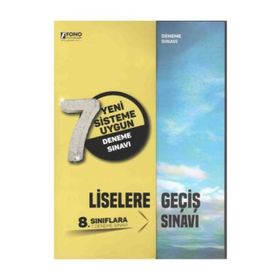 LGS Yeni Sisteme Uygun 7 Deneme Sınavı Hakan Altınak Fono Yayınları
