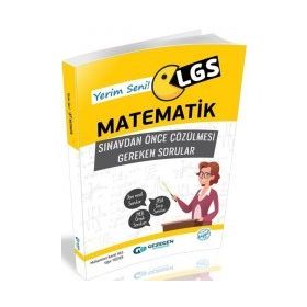 LGS Yerim Seni Matematik Sınavdan Önce Çözülmesi Gereken Sorular Gezegen Yayınları