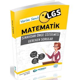 LGS Yerim Seni Matematik Sınavdan Önce Çözülmesi Gereken Sorular Gezegen Yayınları