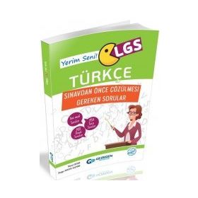 LGS Yerim Seni Türkçe Sınavdan Önce Çözülmesi Gereken Sorular Gezegen Yayınları