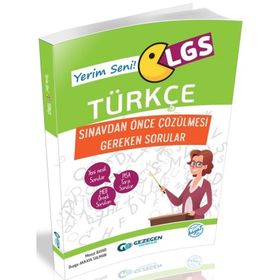 LGS Yerim Seni Türkçe Sınavdan Önce Çözülmesi Gereken Sorular Gezegen Yayınları