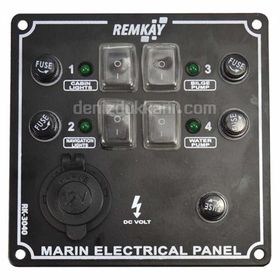 Lhr İzoleli Çakmak Soketli 4'lü Switch Paneli