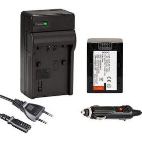 Li-ion Charger Cazipshop Sony NP-FV70 1800MAH Şarj Aleti Cihazı Seti