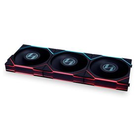 Lian Li G99.12TLLCD3B.00 UNI TL-LCD 3x120 mm Siyah Kasa Fanı