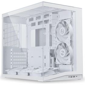 Lian Li O11 Dynamic Mini V2 Flow G99.O11DMIV2FW.00 Fanlı Beyaz ATX Gaming Bilgisayar Kasası