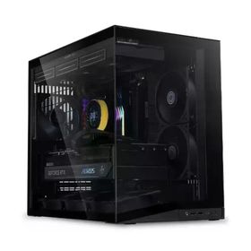 Lian Li O11 Dynamic Mini V2 Flow G99.O11DMIV2FX.00 Fanlı Siyah ATX Gaming Bilgisayar Kasası