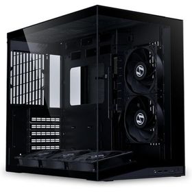 Lian Li O11 Dynamic Mini V2 Flow G99.O11DMIV2FX.00 Fanlı Siyah ATX Gaming Bilgisayar Kasası