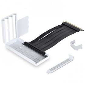 Lian Li O11D EVO PCIe Gen 4.0x16 Riser Kablolu Beyaz Dikey Ekran Kartı Tutucu Kiti
