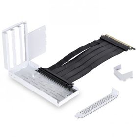 Lian Li O11D EVO PCIe Gen 4.0x16 Riser Kablolu Beyaz Dikey Ekran Kartı Tutucu Kiti