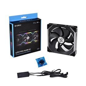 Lıan Lı Unı Fan Sl120 Black 1x120 Mm Rgb Siyah Modüler Kasa Fanı