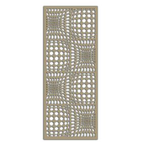 Liar KSP-106 Ham Renksiz 10 mm 69x139 cm Ahşap Seperatör