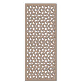Liar KSP-12 Ham Renksiz 10 mm 69x139 cm Ahşap Seperatör