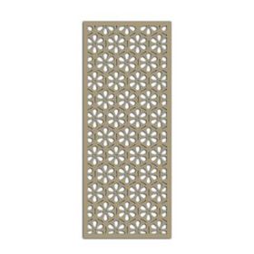 Liar KSP-23 18 mm 85x210 cm Beyaz Ahşap Seperatör Paravan