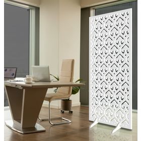 Liar KSP-28 18 mm 85x210 cm Beyaz Ahşap Seperatör Paravan