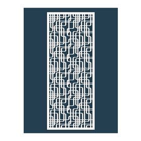 Liar KSP-56 10 mm 69x139 cm Beyaz Ahşap Seperatör Paravan