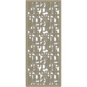Liar KSP-56 18 mm 100x210 cm Gold Ahşap Seperatör Paravan