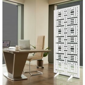 Liar KSP-59 18 mm 85x210 cm Beyaz Ahşap Seperatör Paravan
