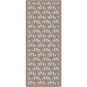 Liar KSP-65 10 mm 69x139 cm Ham Renksiz Ahşap Seperatör Paravan