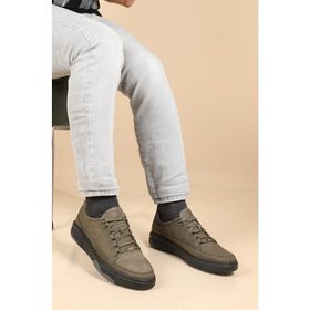 Libero 3545 Haki Nubuk Erkek Spor Ayakkabı