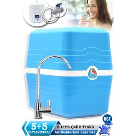 Liberti WM21 Premium Multimineral Metal 8 lt Çelik Tanklı Nsf Onay Elektrikli Su Arıtma Cihazı