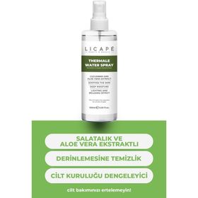 Licape 100 ml Nemlendirici ve Yatıştırıcı Termal Su Spreyi