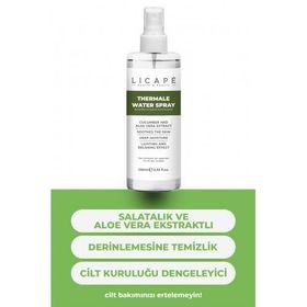 Licape 100 ml Nemlendirici ve Yatıştırıcı Termal Su Spreyi