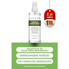 Licape 100 ml Nemlendirici ve Yatıştırıcı Termal Su Spreyi