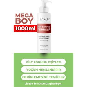Licape 1000 ml İki Aşamalı Cilt ve Makyaj Temizleme Yağı