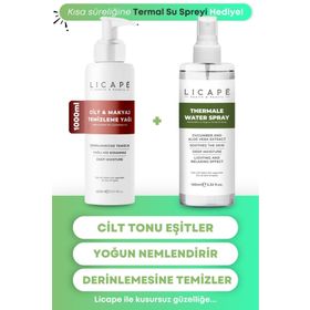 Licape 1000 ml İki Aşamalı Cilt ve Makyaj Temizleme Yağı