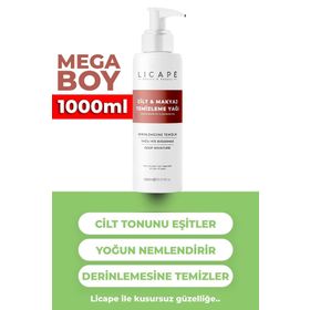 Licape 1000 ml İki Aşamalı Cilt ve Makyaj Temizleme Yağı