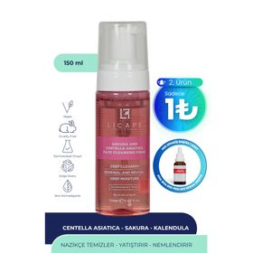 Licape 150 ml Sakura ve Centella Asitica Yüz Temizleme Köpüğü