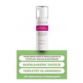 Licape 150 ml Sakura ve Centella Asitica Yüz Temizleme Köpüğü