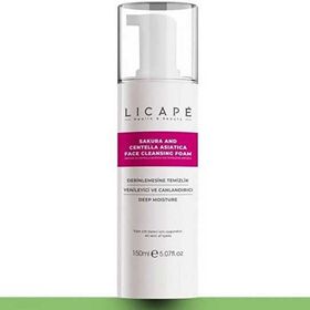 Licape 150 ml Sakura ve Centella Asitica Yüz Temizleme Köpüğü