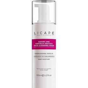 Licape 150 ml Sakura ve Centella Asitica Yüz Temizleme Köpüğü
