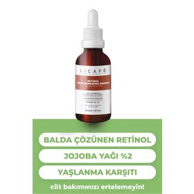 Licape 30 ml Cilt Yaşlanması Karşıtı Aydınlatıcı Retinol Serum