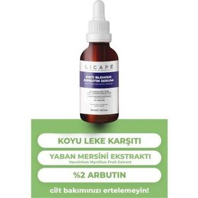 Licape 30 ml Leke Karşıtı Cilt Tonu Dengeleyici %2 Arbutin Serumu