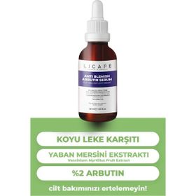 Licape 30 ml Leke Karşıtı Cilt Tonu Dengeleyici %2 Arbutin Serumu