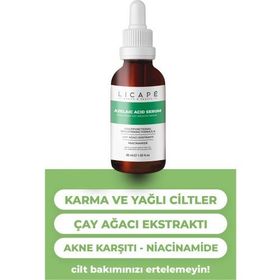Licape 30 ml Yağlı ve Akneli Ciltler için Azelaic Acid Cilt Serumu