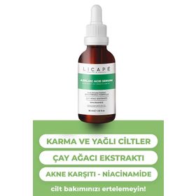 Licape 30 ml Yağlı ve Akneli Ciltler için Azelaic Acid Cilt Serumu