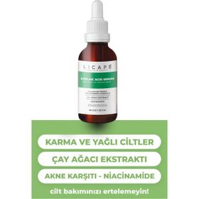 Licape 30 ml Yağlı ve Akneli Ciltler için Azelaic Acid Cilt Serumu