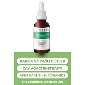 Licape 30 ml Yağlı ve Akneli Ciltler için Azelaic Acid Cilt Serumu