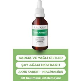 Licape 30 ml Yağlı ve Akneli Ciltler için Azelaic Acid Cilt Serumu