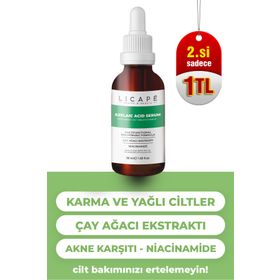 Licape 30 ml Yağlı ve Akneli Ciltler için Azelaic Acid Cilt Serumu