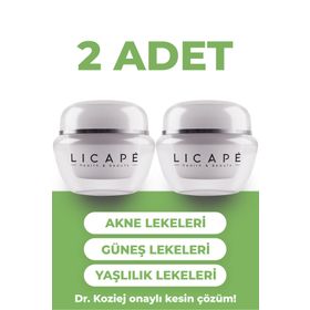 Licape 40 ml Leke Kremi ve Cilt Beyazlatıcı + 225 ml Tüm Cilt Tipleri Aydınlatıcı Krem