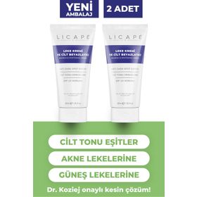 Licape 40 ml Leke Kremi ve Cilt Beyazlatıcı + 225 ml Tüm Cilt Tipleri Aydınlatıcı Krem