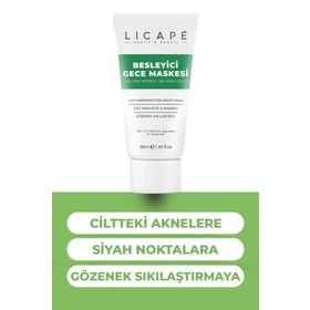 Licape Çay Ağacı Besleyici Gece Maskesi