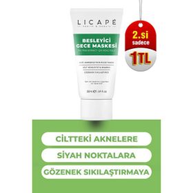 Licape Çay Ağacı Besleyici Gece Maskesi
