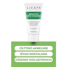 Licape Çay Ağacı Besleyici Gece Maskesi